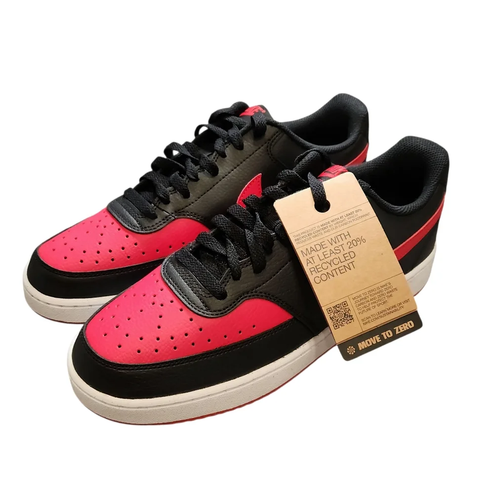 NEW Men's Nike Court Vision Low Next Nature Bred‎